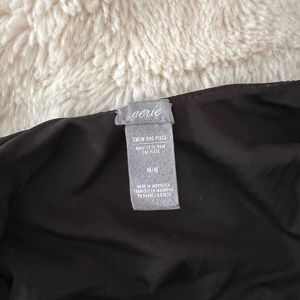 Aerie Black Swim One Piece